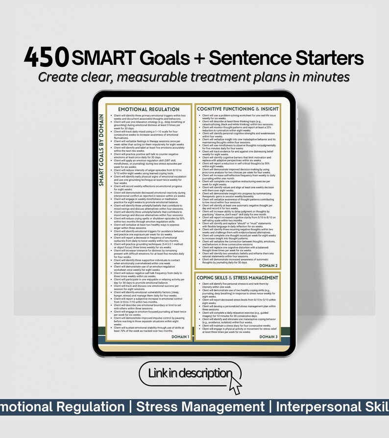 Therapy Words & Samples, Clinical Documentation Guide, Case Manager Notes, Therapy Verbiage, Therapist Progress Notes, Counseling Notes image 8