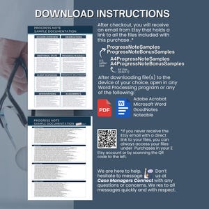 Progress Note & Documentation Guide, Mental Health Therapist Charting Samples, Interventions Reference, SMART Goals (PDF Download) image 10