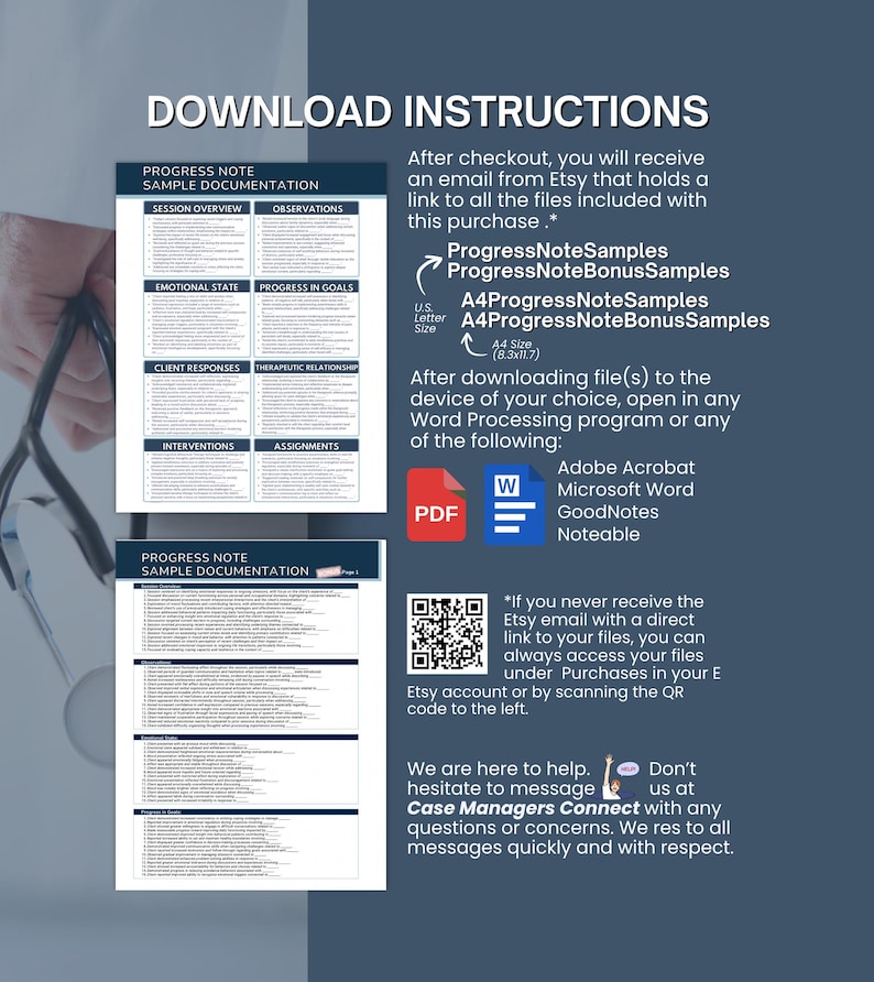 Progress Note & Documentation Guide, Mental Health Therapist Charting Samples, Interventions Reference, SMART Goals (PDF Download) image 10