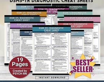 DSM-5-Diagnosekriterien-Spickzettel – Über 100 psychische Störungen (PDF-Download)