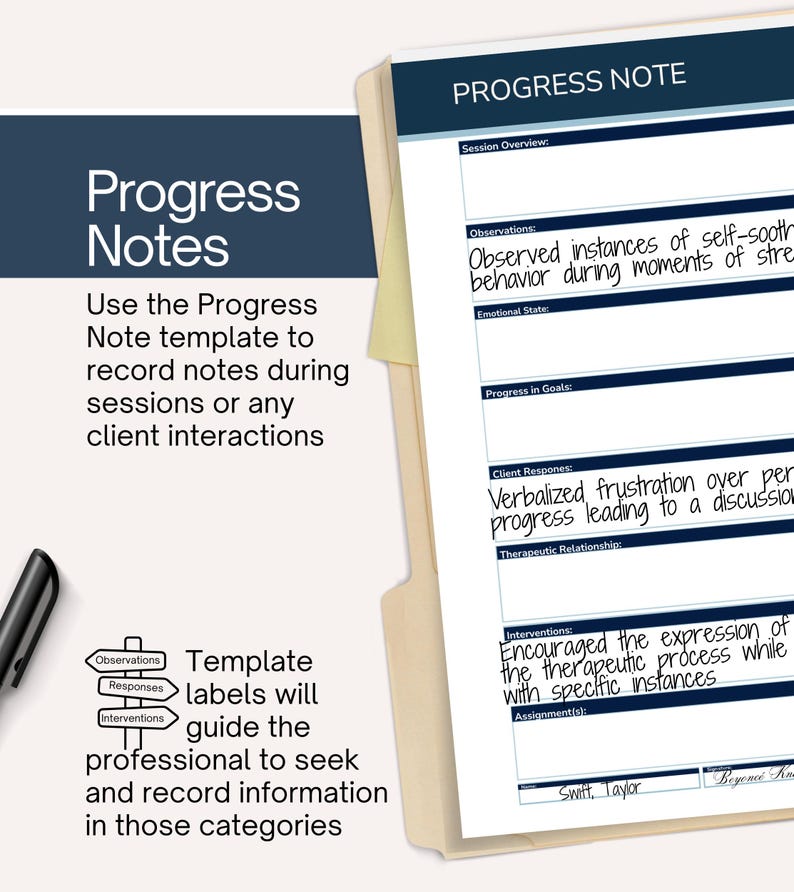 Therapy Words & Samples, Clinical Documentation Guide, Case Manager Notes, Therapy Verbiage, Therapist Progress Notes, Counseling Notes image 2