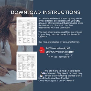 MDS Collection Sheet | Skilled Nursing PDPM Tool | Complete MDS ...