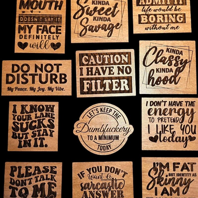 Sarcastic Desk Magnet - Etsy