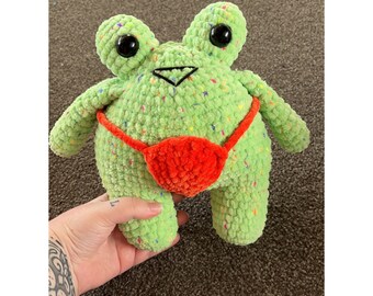 Booty frog Crochet Pattern