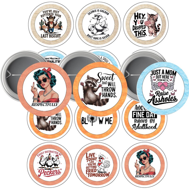 38mm Button Printables - Etsy