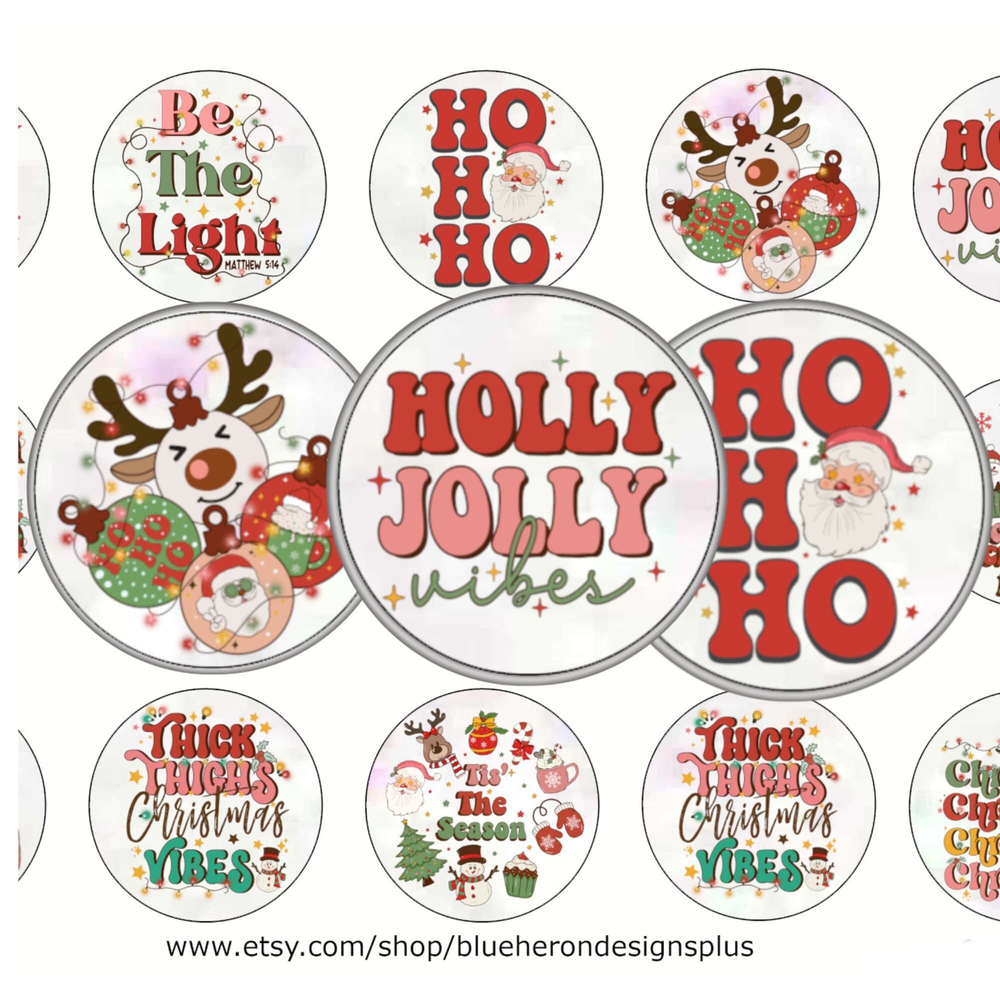 1 Inch Bottle Cap Designs ,buy 3 Get 1 Free Read Directions , Holly ...