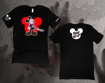 Friday the 13th Jason Voorhees Mickey Mouse Shirt