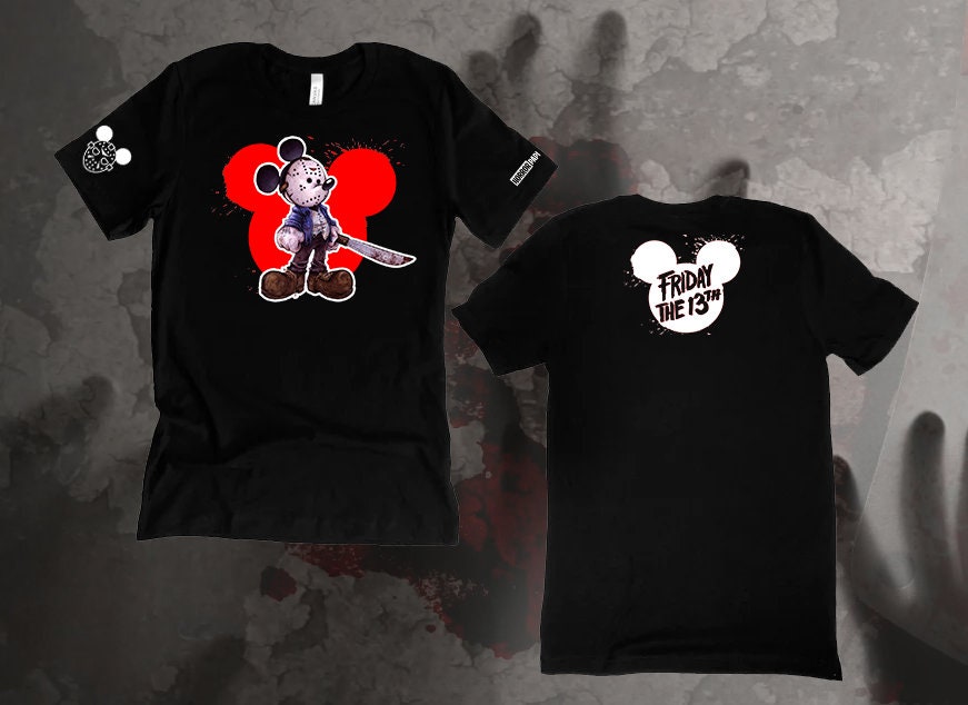 Louis Vuitton Jason Voorhees Mickey Mouse Shirts T-shirt-mt