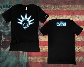 The Purge Lady Liberty Glow in the Dark Shirt