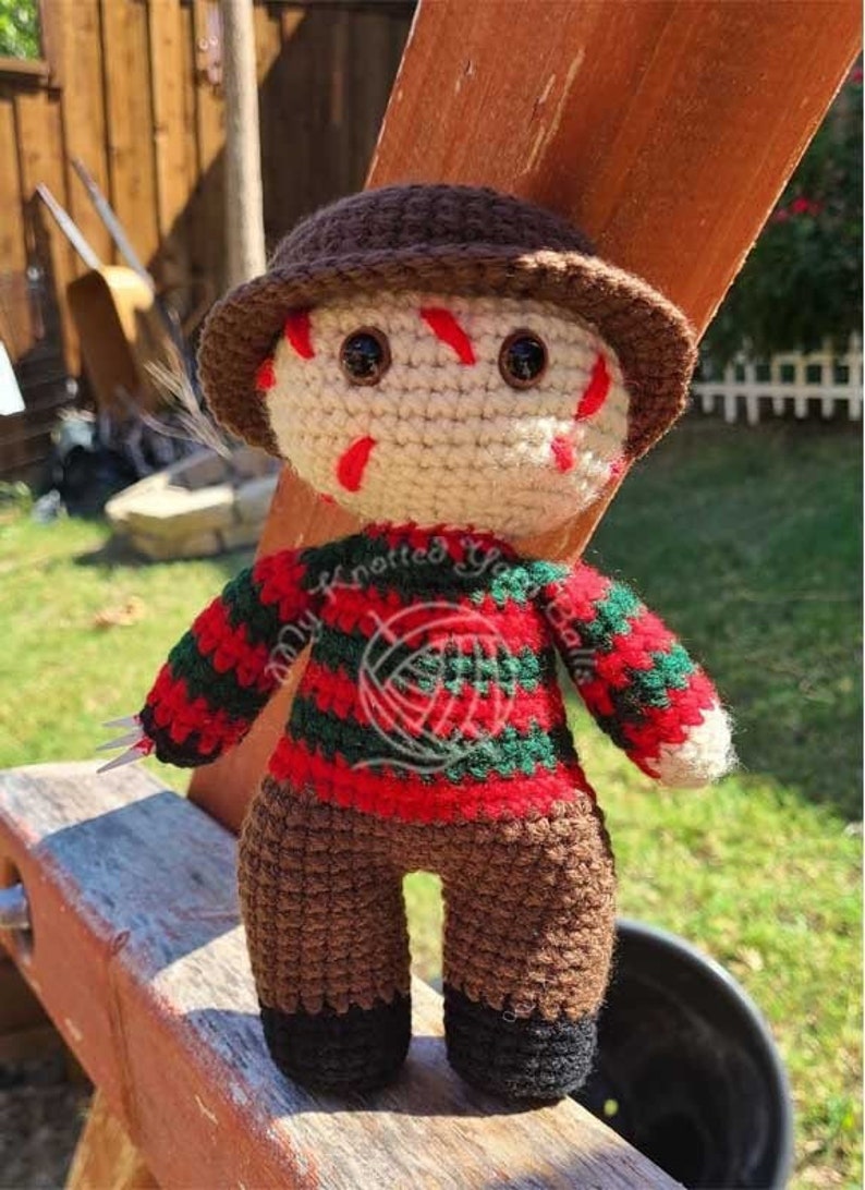 Freddy Krueger Crochet Pattern Etsy