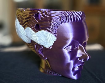Bride of Frankenstein Yarn Bowl – Gothic Halloween Knitting Organizer