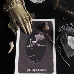 Victorian Mourning Postcards – Gothic Victorian Dark Art Cards  – 19th Century Victorian Grief Inspired Art – Romantic Funeral Aesthetic