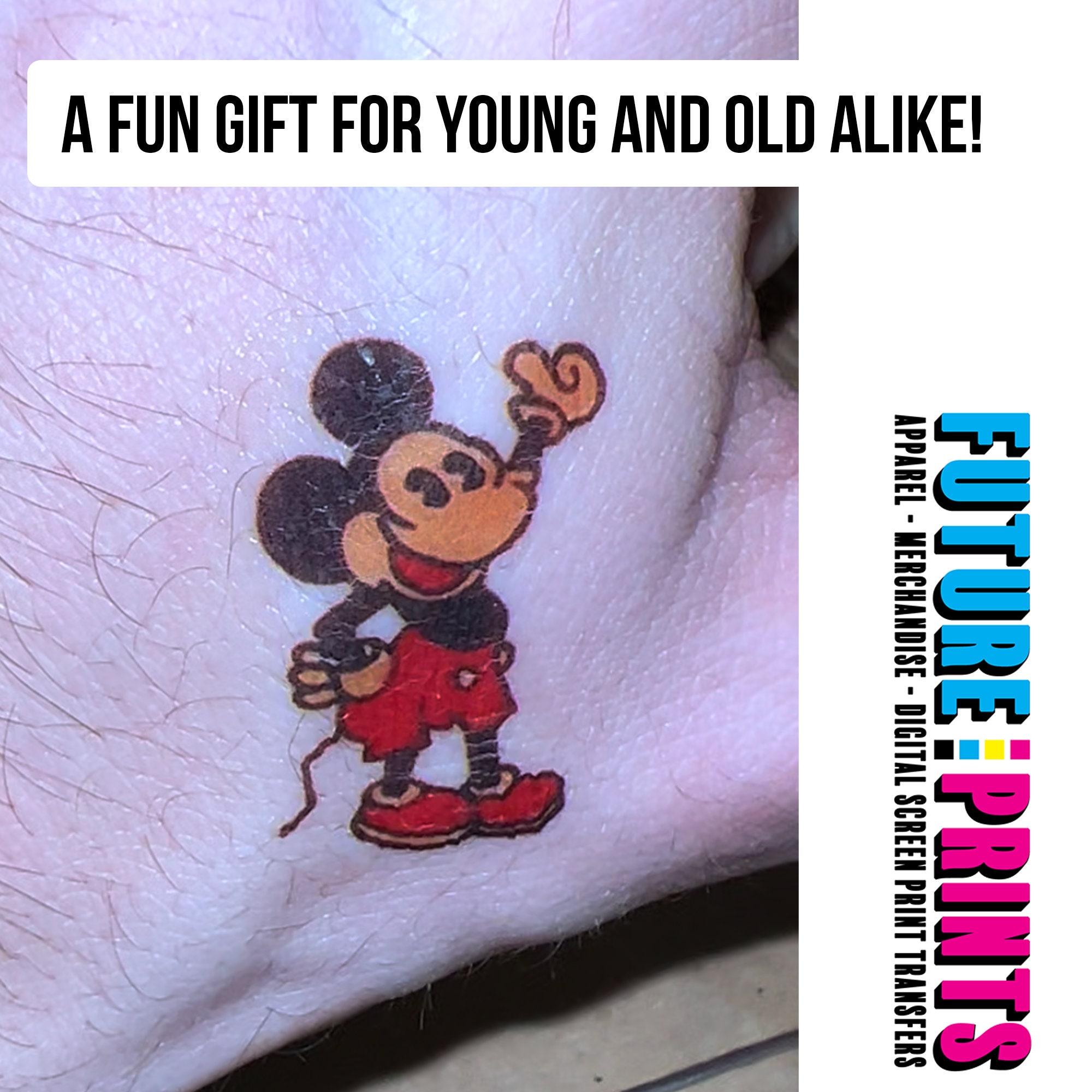 Custom Micky Mouse Tattoo Custom Temporary Tattoo Classic - Etsy Denmark Custom Micky Mouse Tattoo Custom Temporary Tattoo Classic - Etsy Denmark
