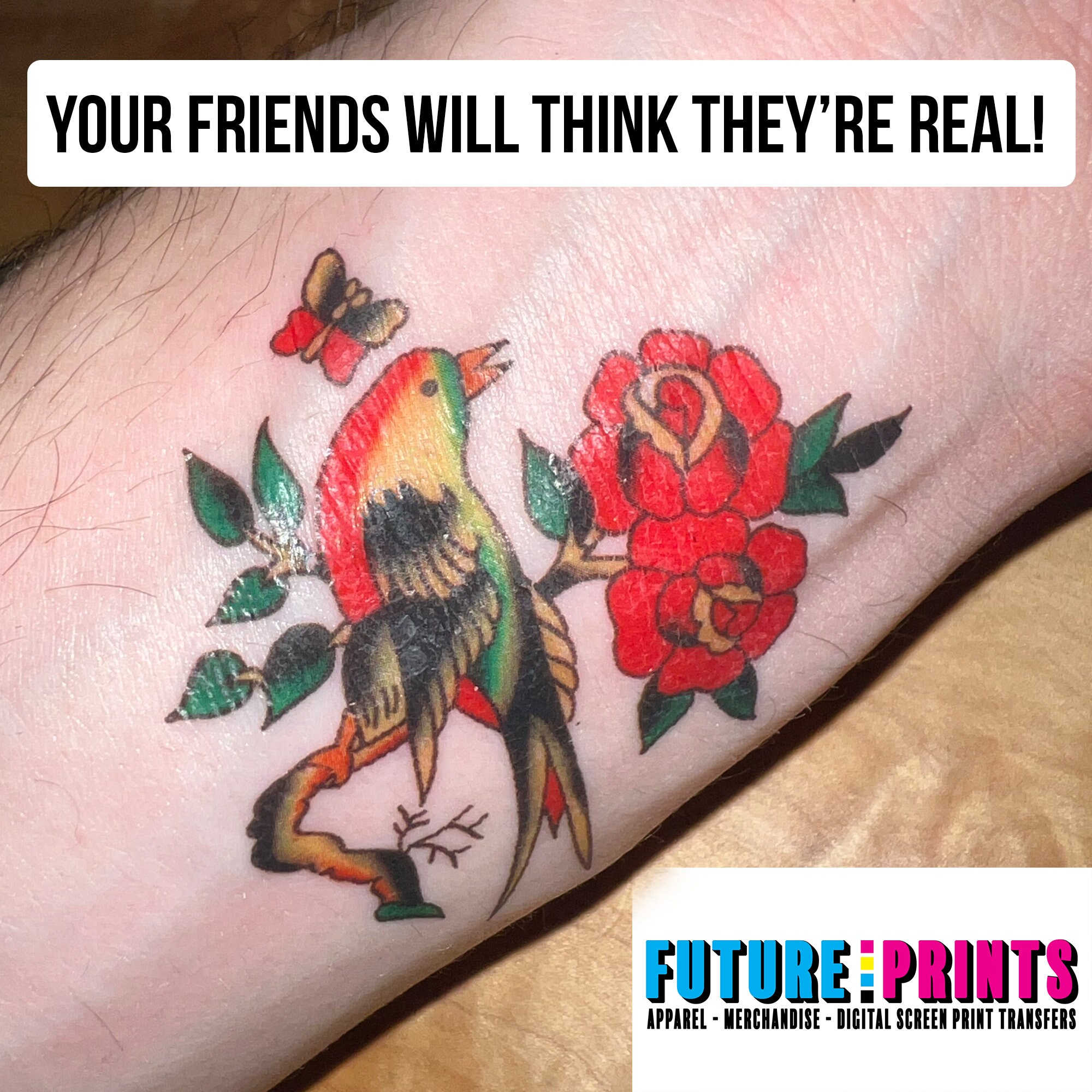 Custom Temporary Tattoo Custom Name Tattoo Font Tattoo Etsy