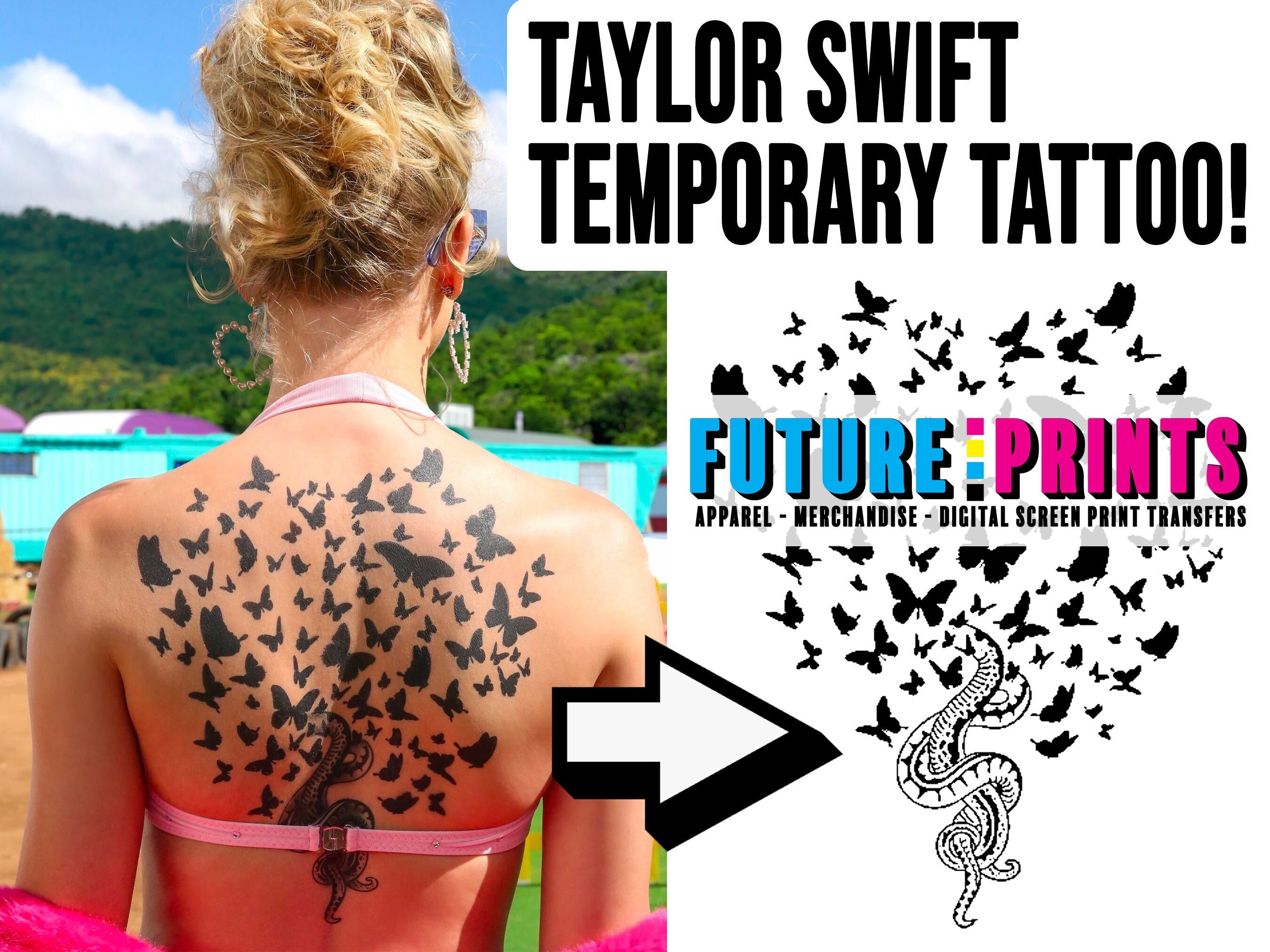 Taylor Swift Tattoo Stickers for Sale