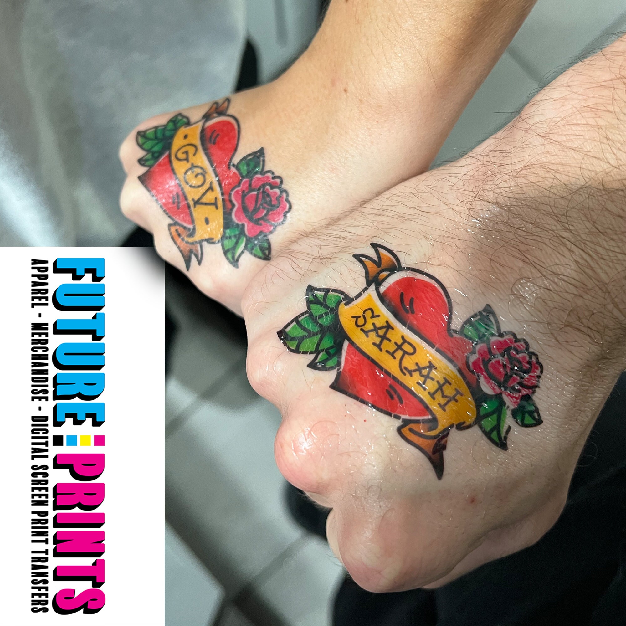 Custom Temporary Tattoo Custom Name Tattoo Font Tattoo Etsy