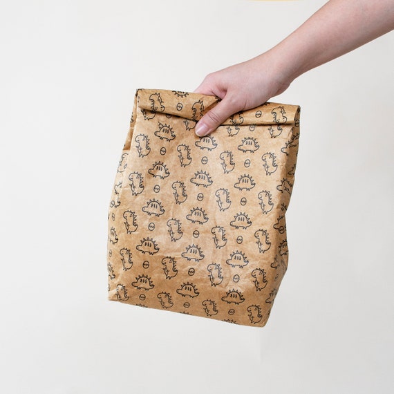 brown tyvek lunch bag