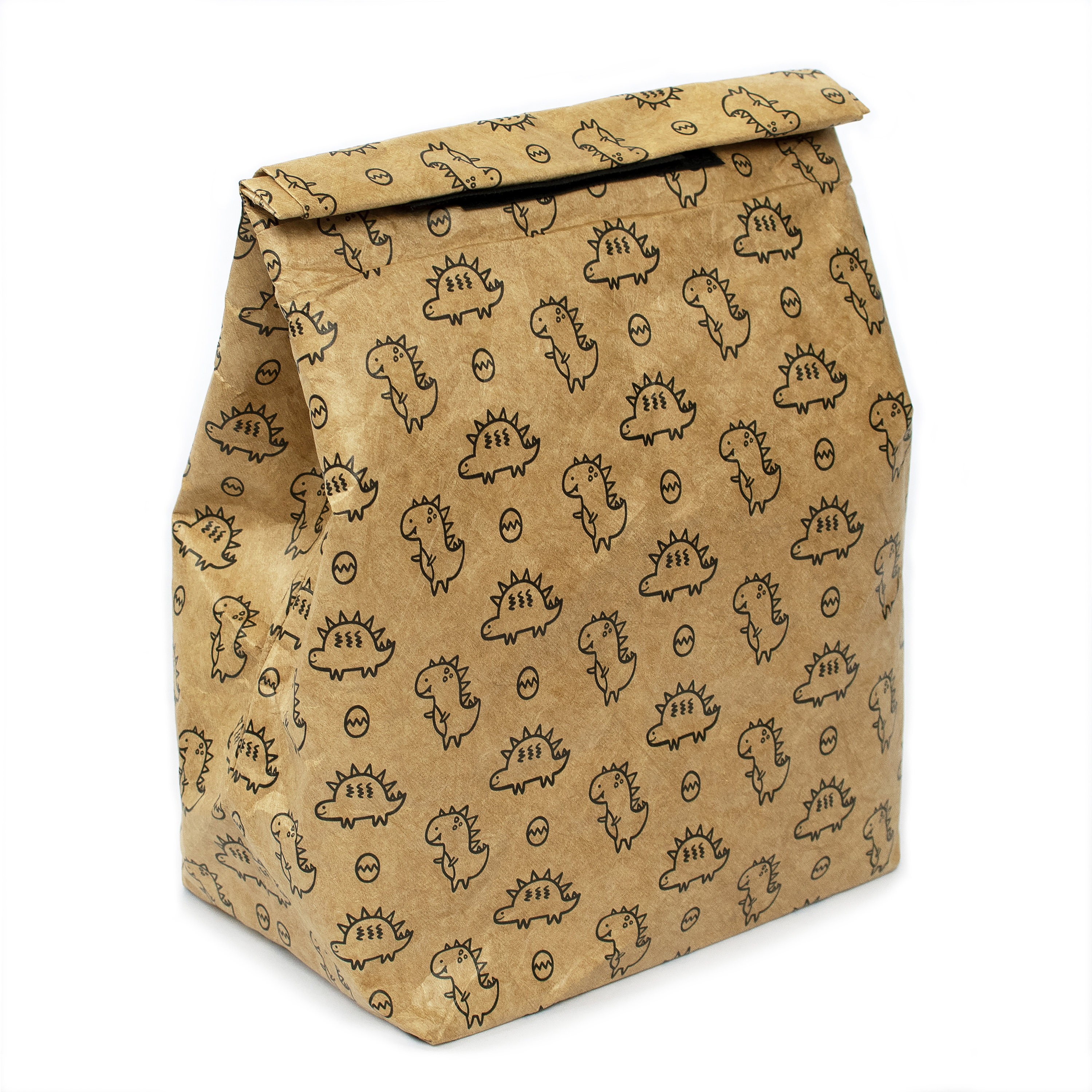 brown tyvek lunch bag