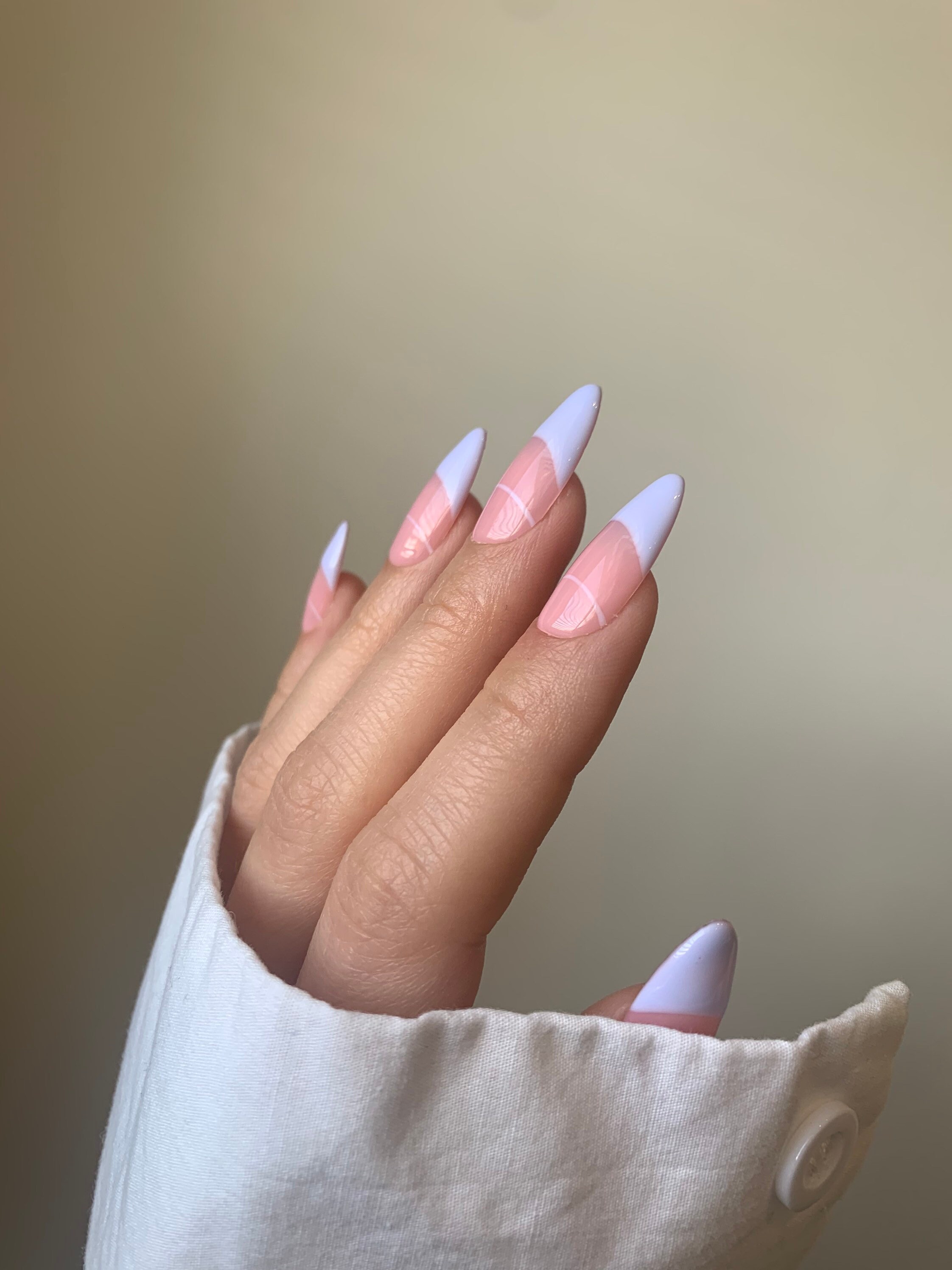 Lilac False Nails - Etsy