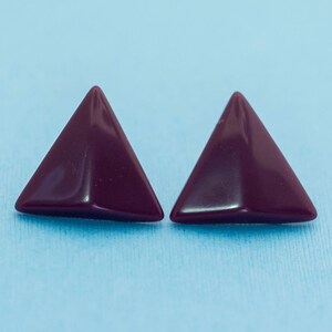 Vintage Geometric Triangle Stud Earrings - N28