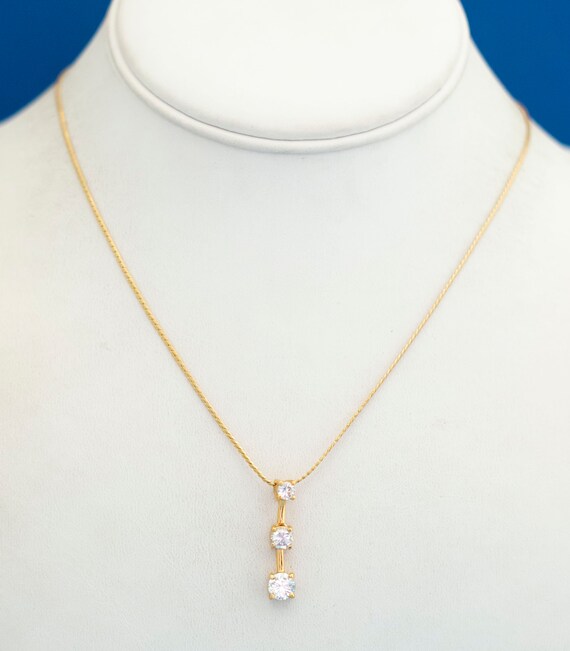 Vintage Princess Golden Chain Necklace by Avon 18… - image 2