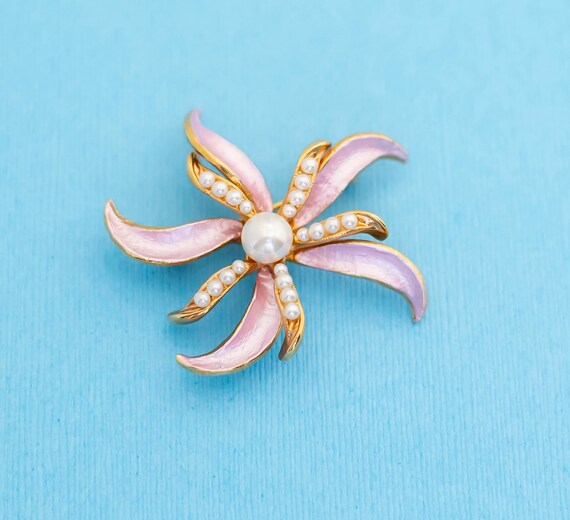 broche ancienne bijou ancien perle