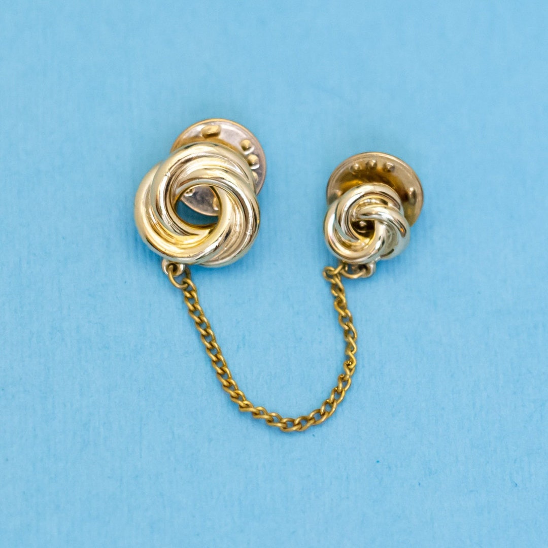 Vintage Vortex Spiral Tornado Hurricane Gold Tone Pin N31 Etsy