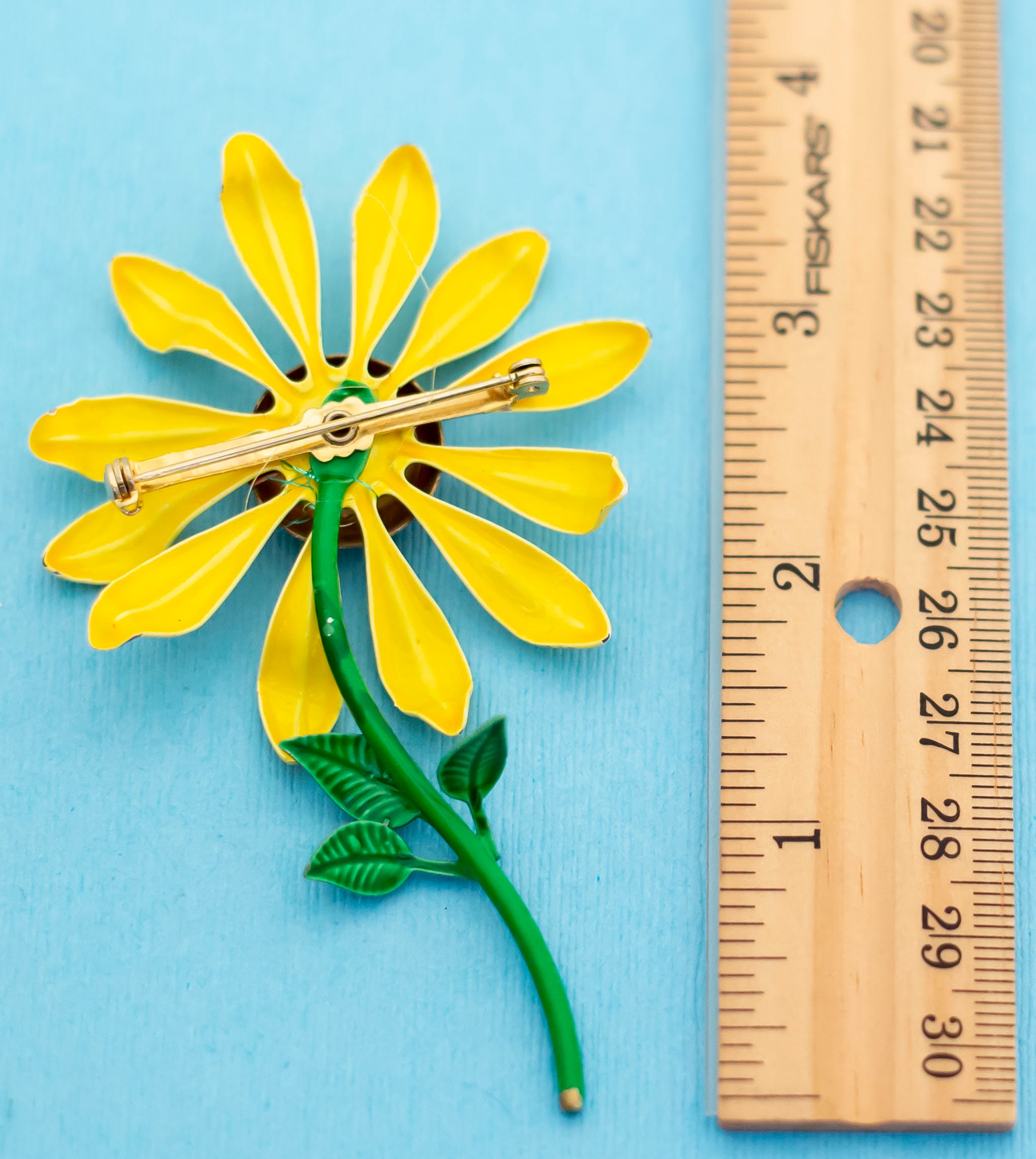 Vintage Aesthetic Sunflower Brooch N22 - Etsy