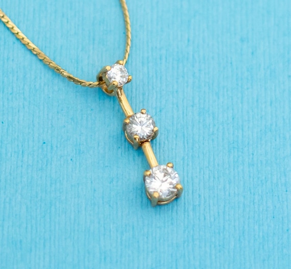 Vintage Princess Golden Chain Necklace by Avon 18… - image 1