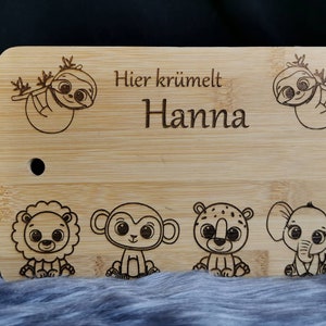 Children Breakfast Board Animal Boards Personalized Wooden Board Engraving Cutting Board Bamboo