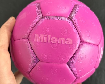 Personalisierter Handball Hummel Kids Pink Rosa| Geschenk für Sportler | Geschenk für Kinder  | Gravur |Sport