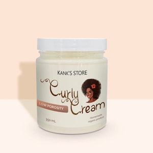 Curly Cream- LOW POROSITY (hundreds reviews on our website)