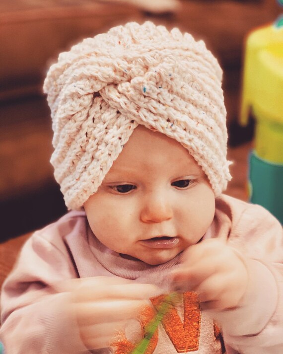 Baby turban cheap etsy