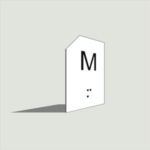 Aimants de réfrigérateur braille de grade 2