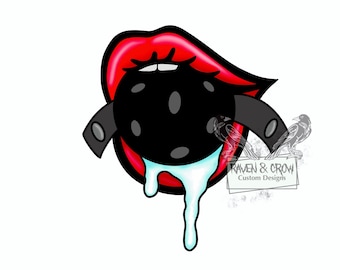 Ball gag- Naughty- 18+-Instant Download- svg-png-jpg files included- graphic design- sublimation-clip art-vector-cut file