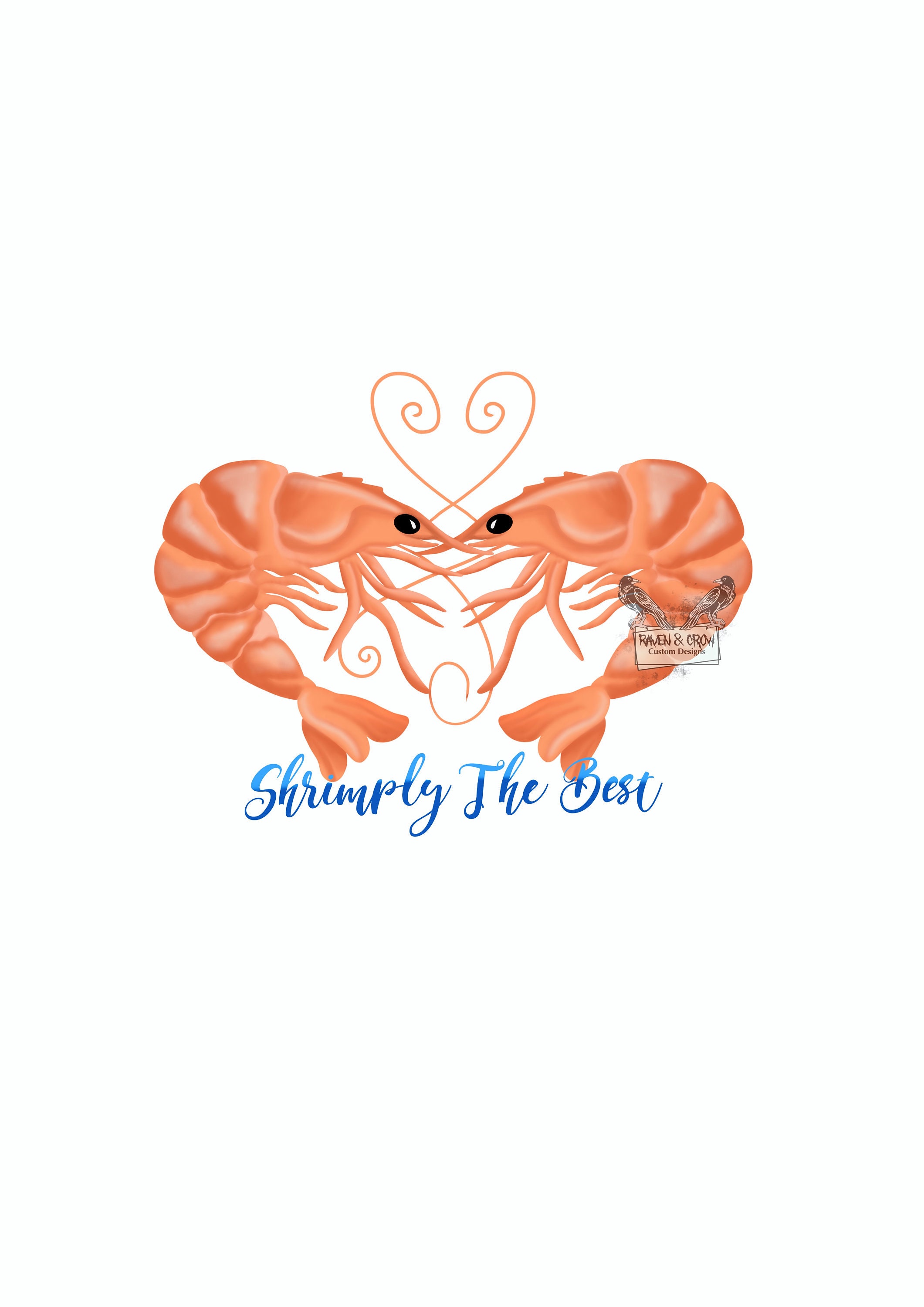Shrimply the best- cute shrimp- prawn-Instant Download- svg-png-jpg files included- graphic design- sublimation-instant download-clip art