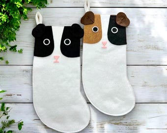 Custom Guinea Pig Christmas Stocking: Handmade, Felt Cage Decor