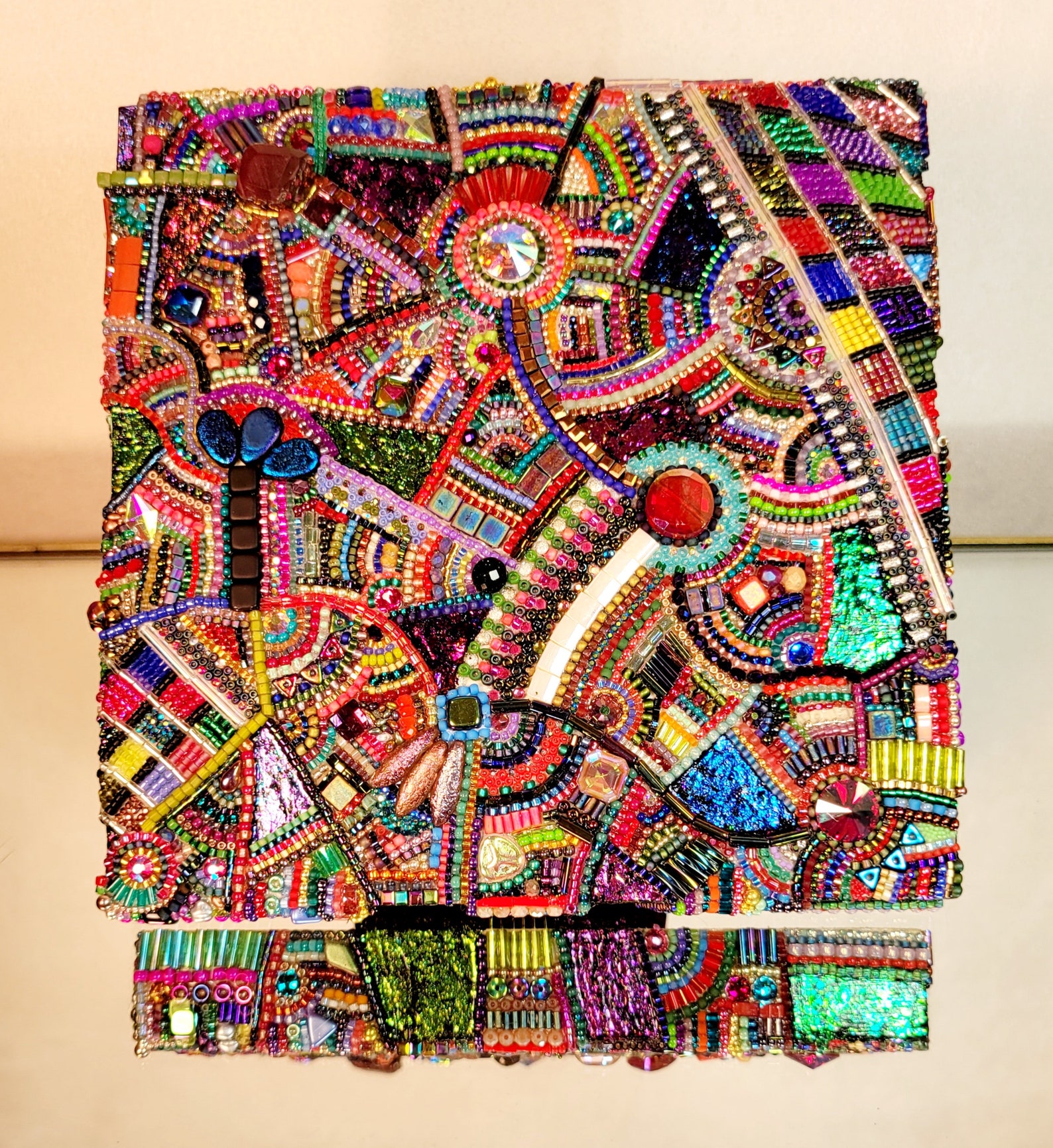 Beaded Wall Decor Etsy