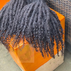 Virgin Bonèt Loc Extensions 100% UNPROCESSED HUMAN HAIR 10 Locs Per Bundle HandCrafted Temporary/ Permanent