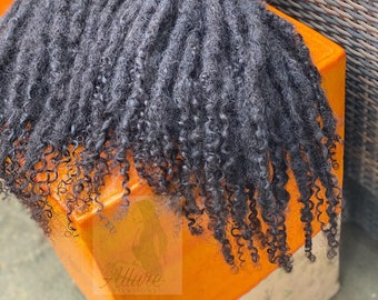 Virgin Bonèt Loc Extensions 100% UNPROCESSED HUMAN HAIR 10 Locs Per Bundle HandCrafted Temporary/ Permanent