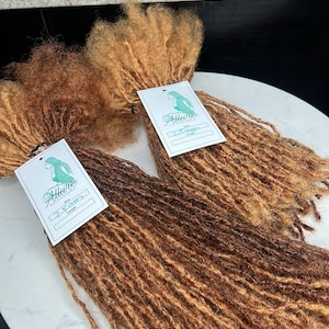 Extensiones Pixie Micro Loc 100% cabello humano 50 locs por paquete