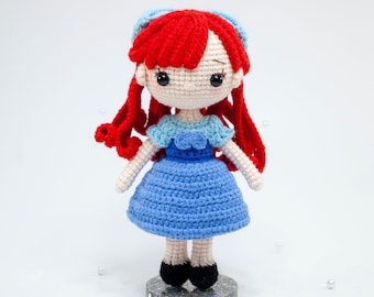 Crochet princess doll, princess doll, amigurumi princess doll, princess crochet doll, handmade princess doll, crochet doll for sale