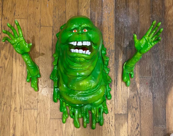 Realistic Ghostbusters Wall Slimer Prop: 80s Movie Decor - Etsy