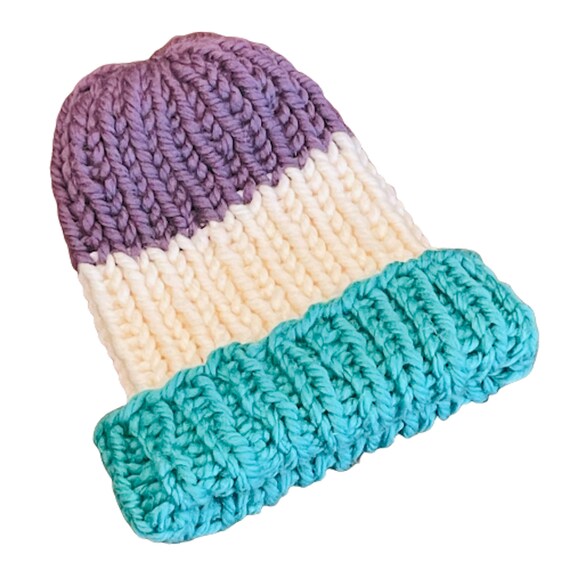 The Galway Hat 100 Merino Wool & Chunky Handmade Baby Toque Etsy