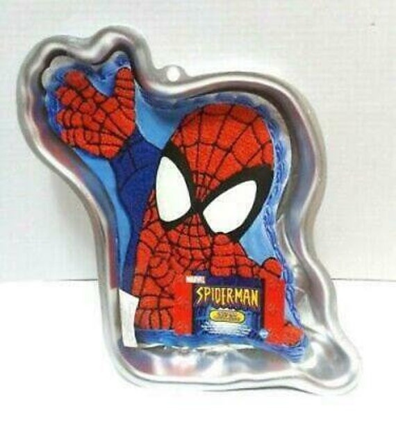 Wilton SPIDERMAN Cake Pan Jello Mold 21055050 W Insert & Etsy
