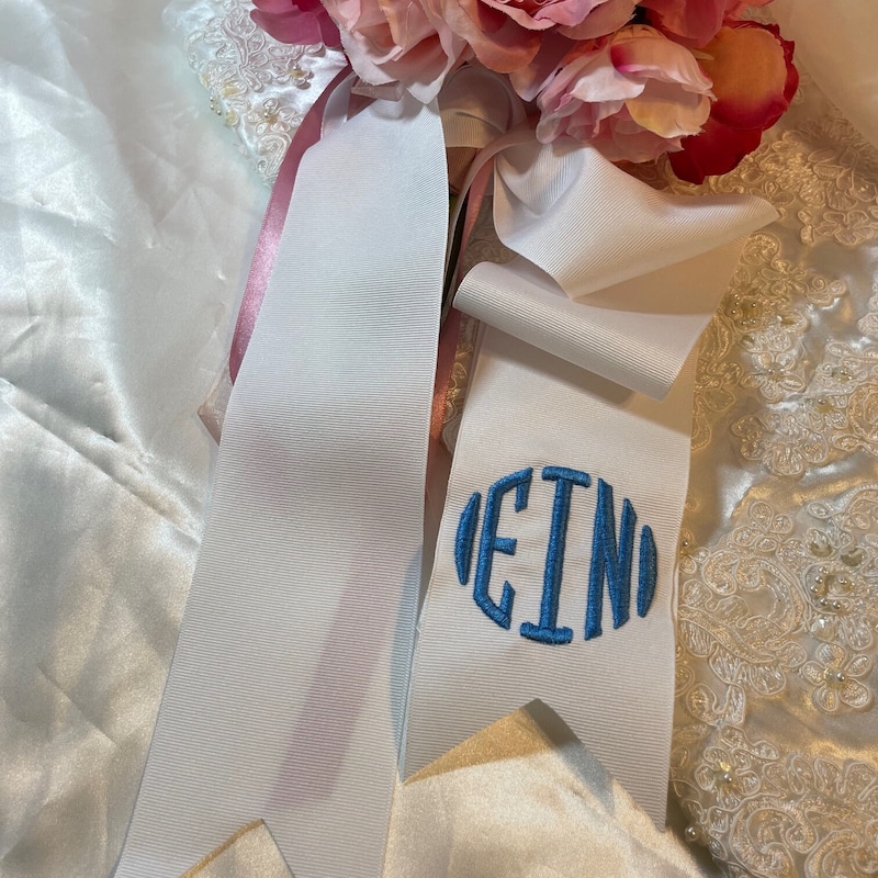 Embroidered Ribbon - Etsy