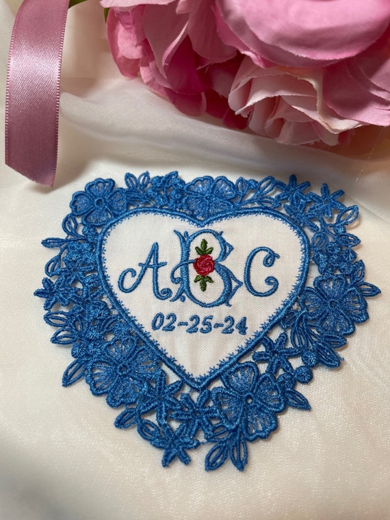 wedding dress labels embroidered Wedding Dress Label