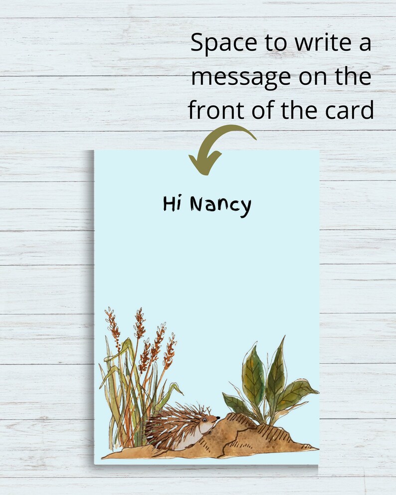 Hand Painted Cute Printable Digital Notecard Bundle Immediate Download ...