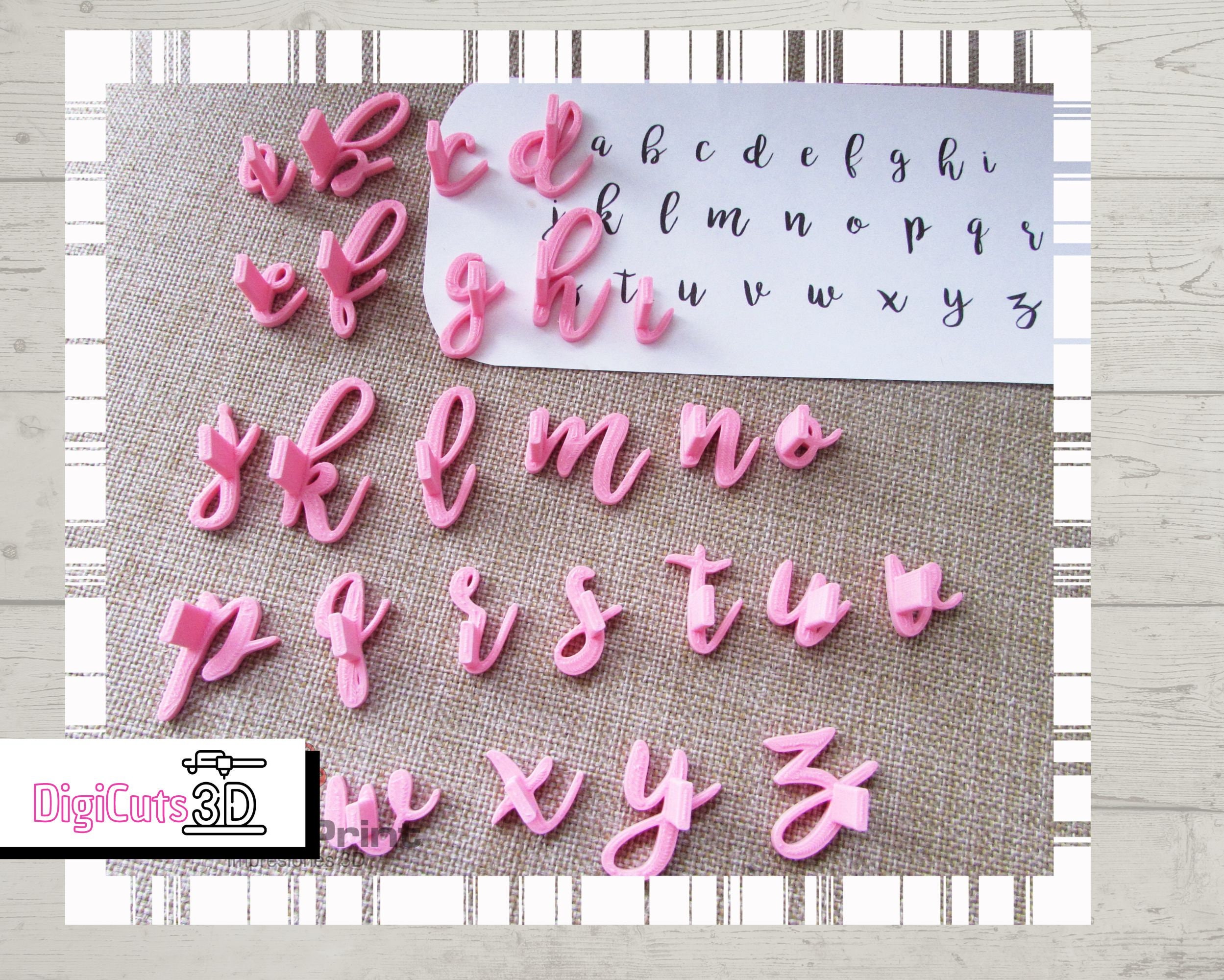 Letter Stamps Lower Case & Upper Case, 5mm 7mm Plastic Alphabet, Numbers,  Punctuation, Text Symbols Clay, Cookie Dough, Fondant, Cake -  Finland