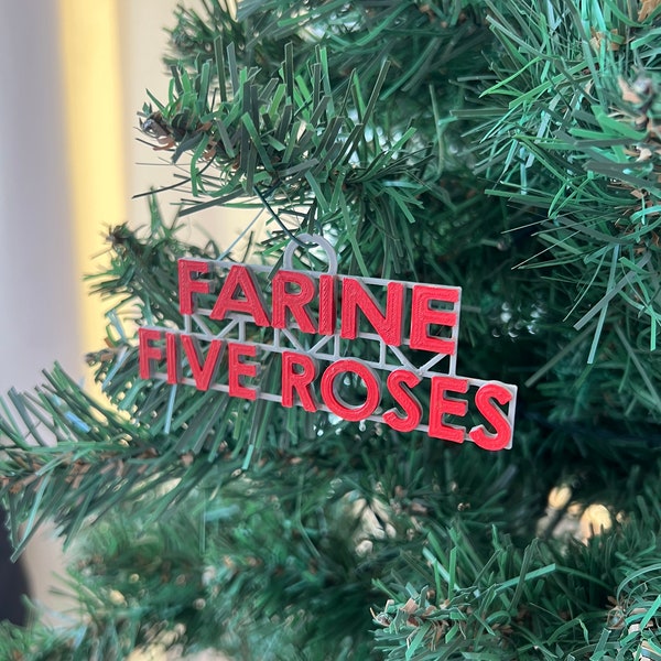 Montreal Farine Five Roses Ornament